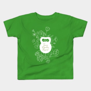 Forest Coaching: Train, Breathe, Repeat GREEN Kids T-Shirt